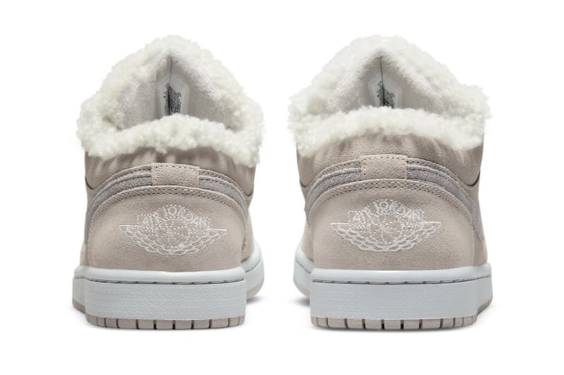 Air Jordan 1 Low "Sherpa Fleece" DO0750-002 Release 2021 Jordan Brand