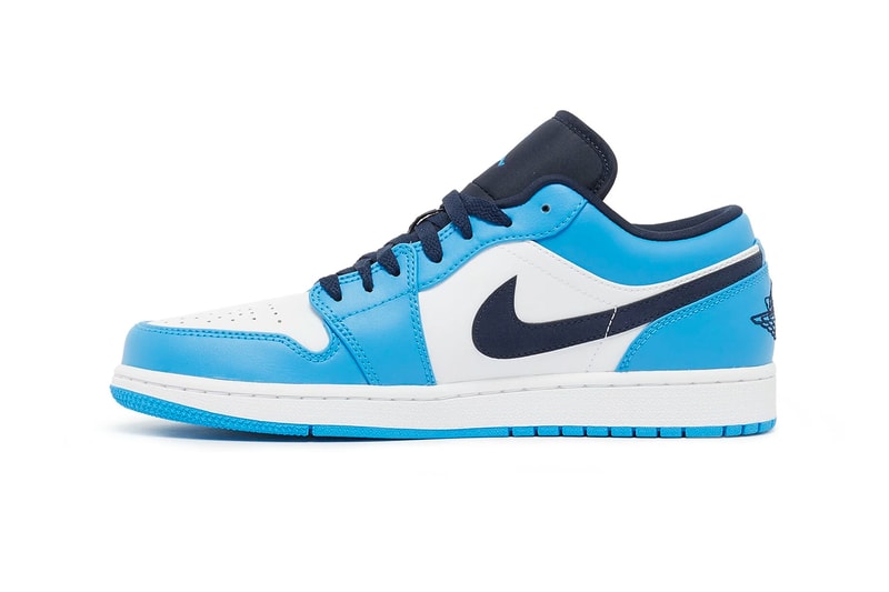 Air Jordan 1 Low "UNC" 553558-144 Release Info Jordan Brand University of North Carolina Tar Heels