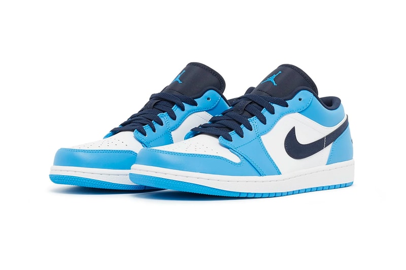 Air Jordan 1 Low "UNC" 553558-144 Release Info Jordan Brand University of North Carolina Tar Heels