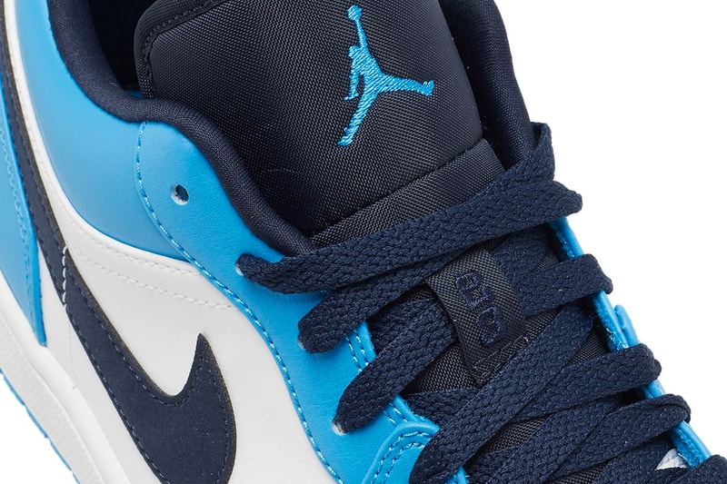 Air Jordan 1 Low "UNC" 553558-144 Release Info Jordan Brand University of North Carolina Tar Heels