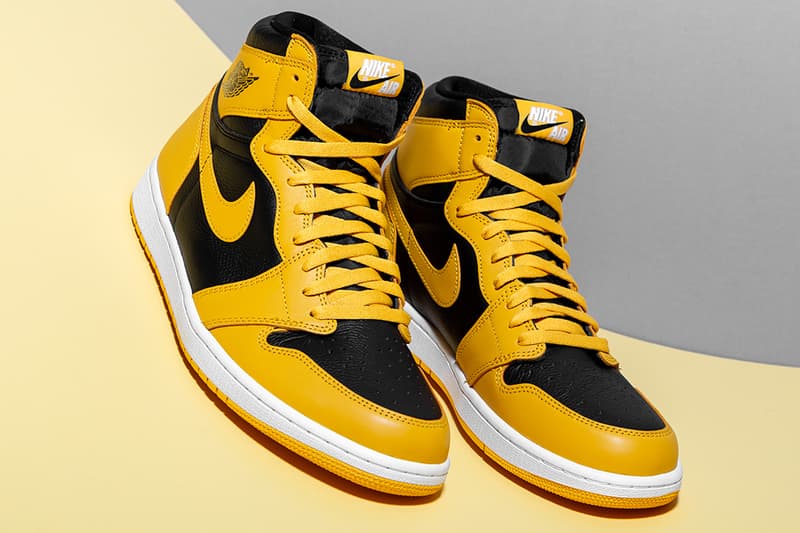 air michael jordan brand 1 pollen yellow black white wu tang iowa 555088 701 official release date info photos price store list buying guide