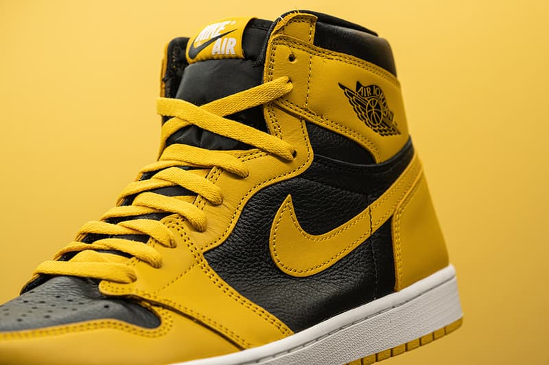 air michael jordan brand 1 pollen yellow black white wu tang iowa 555088 701 official release date info photos price store list buying guide