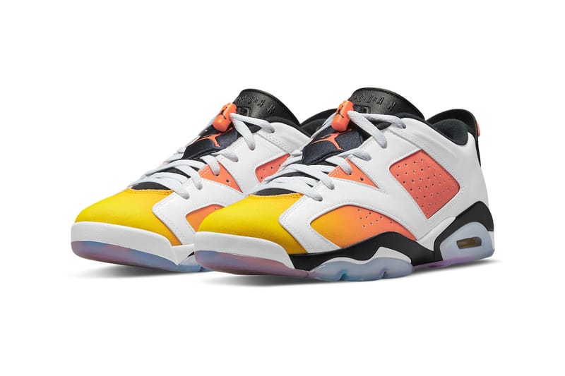 air jordan 6 low sunset