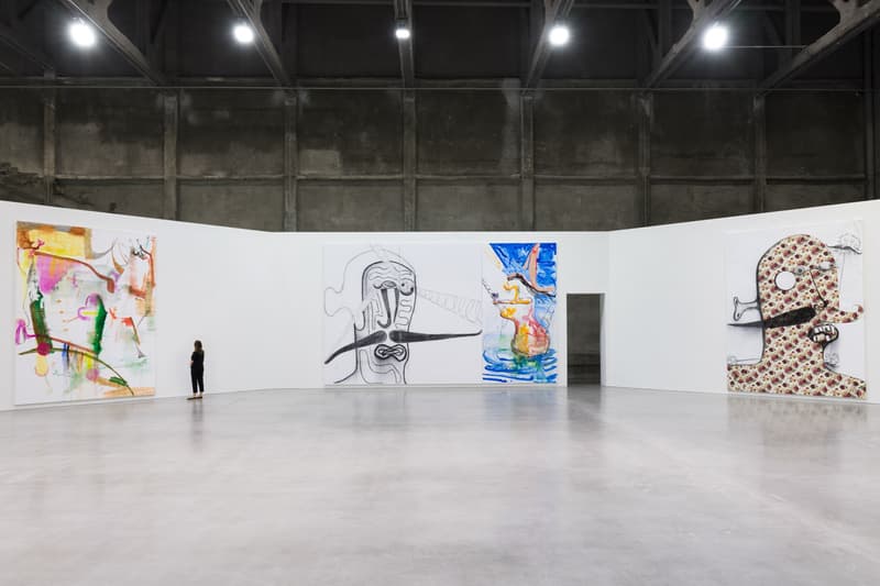 Albert Oehlen’s Tramonto Spaventoso Gagosian LA