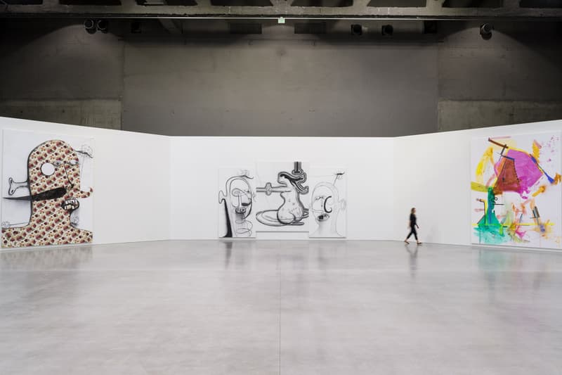 Albert Oehlen’s Tramonto Spaventoso Gagosian LA
