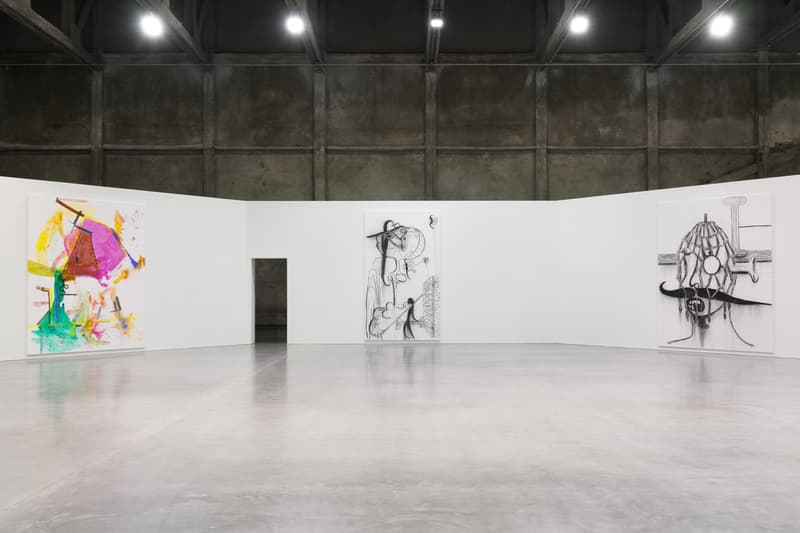 Albert Oehlen’s Tramonto Spaventoso Gagosian LA