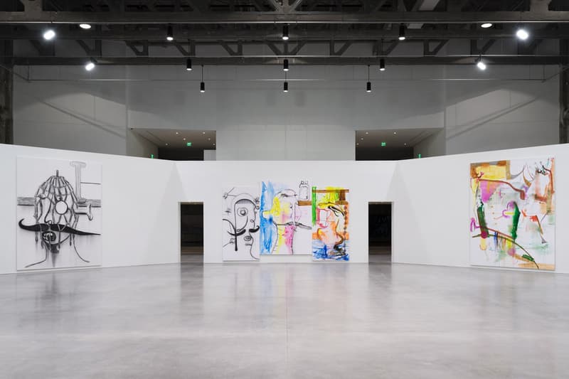 Albert Oehlen’s Tramonto Spaventoso Gagosian LA