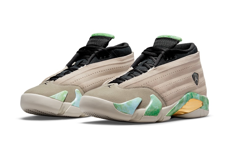 Official Images of the Aleali May x Air Jordan 14 Low