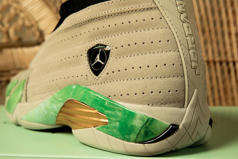 aleali may air jordan 14 low fortune DJ1034 200 jade green release date info store list buying guide photos price motobike culture apparel jordan brand  