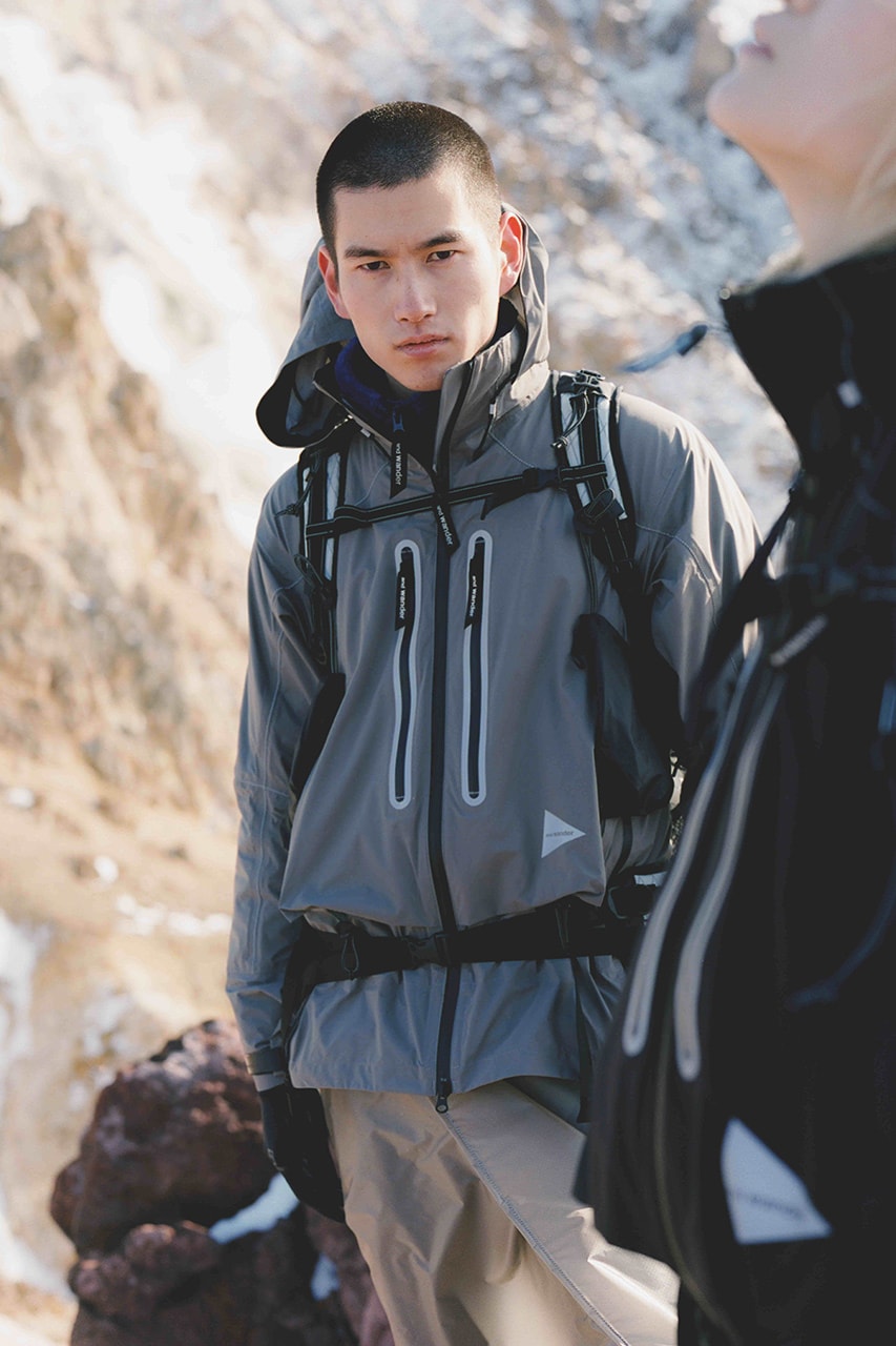 and wander Fall/Winter 2021 Release Information outerwear Japanese mountain gore-tex