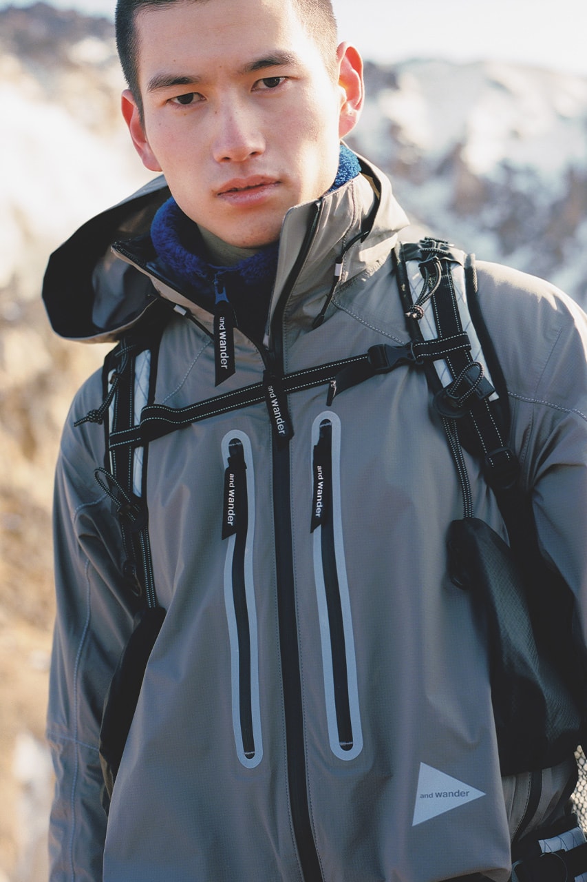 and wander Fall/Winter 2021 Release Information outerwear Japanese mountain gore-tex