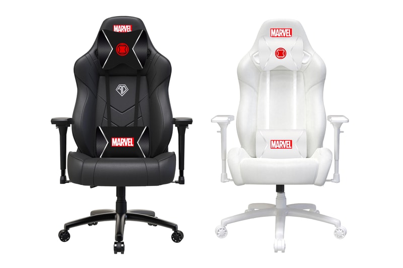 AndaSeat Releases Black Widow Marvel Disney Gaming Chair prize discount promotion reveal series racing race bucket seat