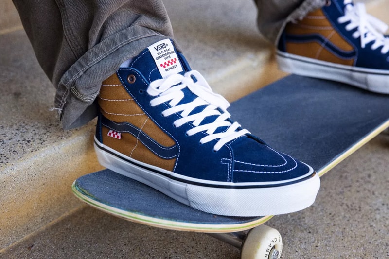 andrew reynolds vans skate half cab 92 sk8 hi old skool navy brown beige release date info store list buying guide photos price 
