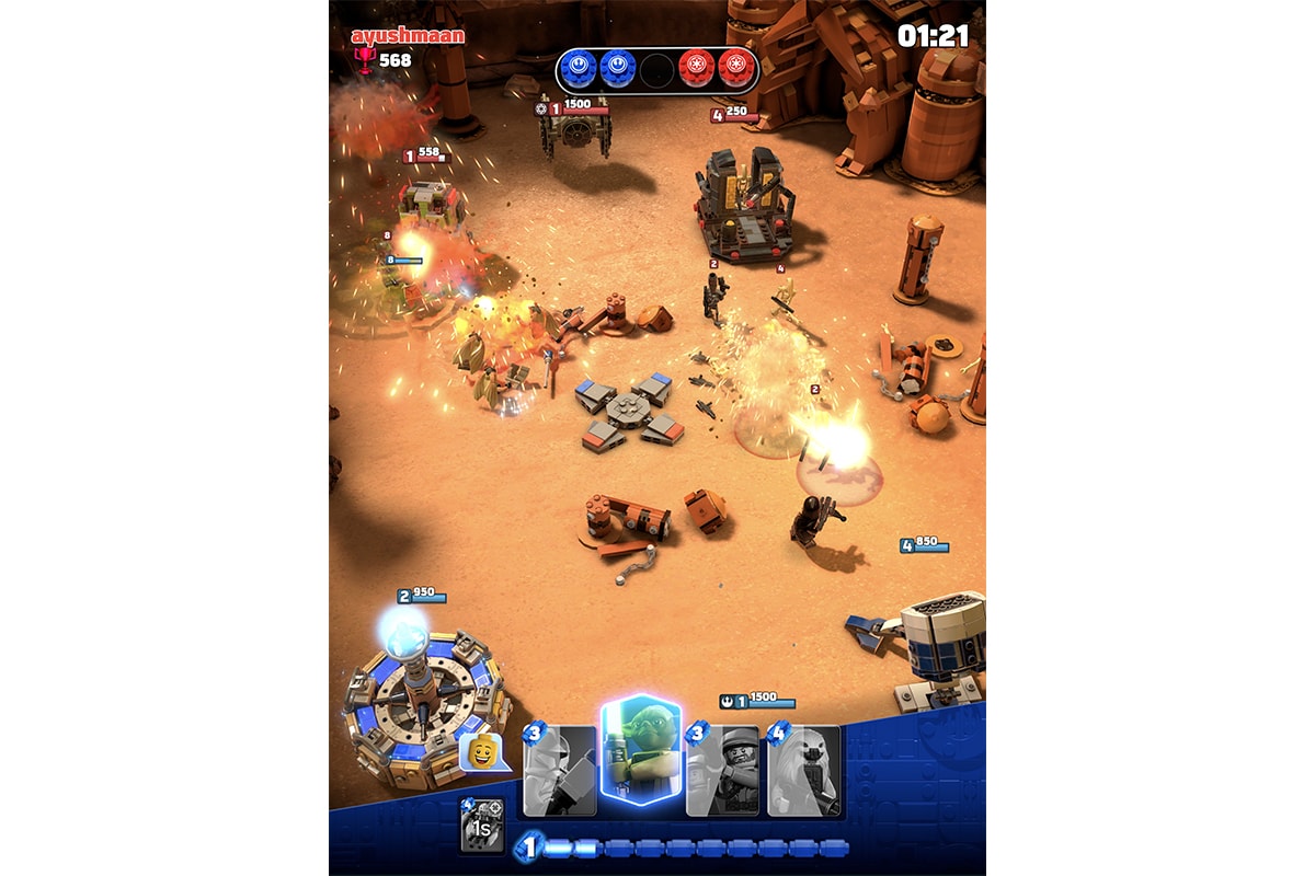 lego star wars battles apple arcade ios mobile gaming platform exclusive real time strategy 