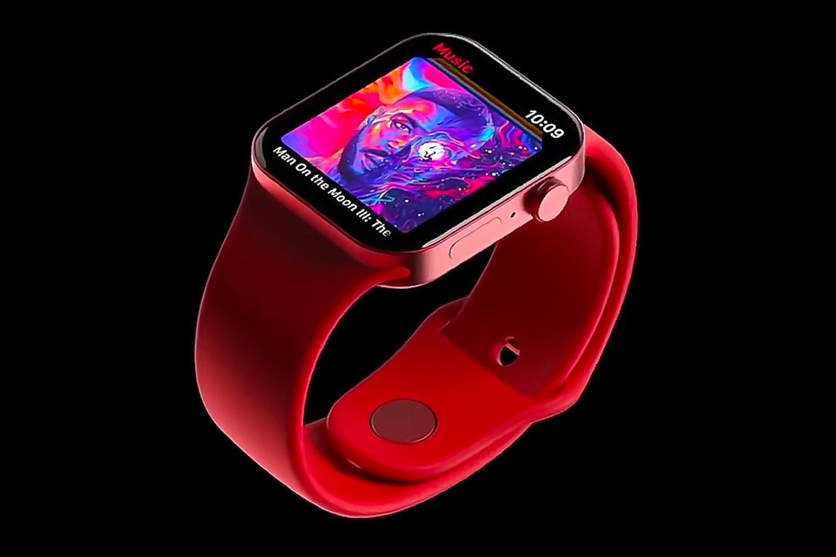 apple watch series 7 smartwatches larger case size display screen 41 45 mm rumors leaks mark gurman bloomberg 