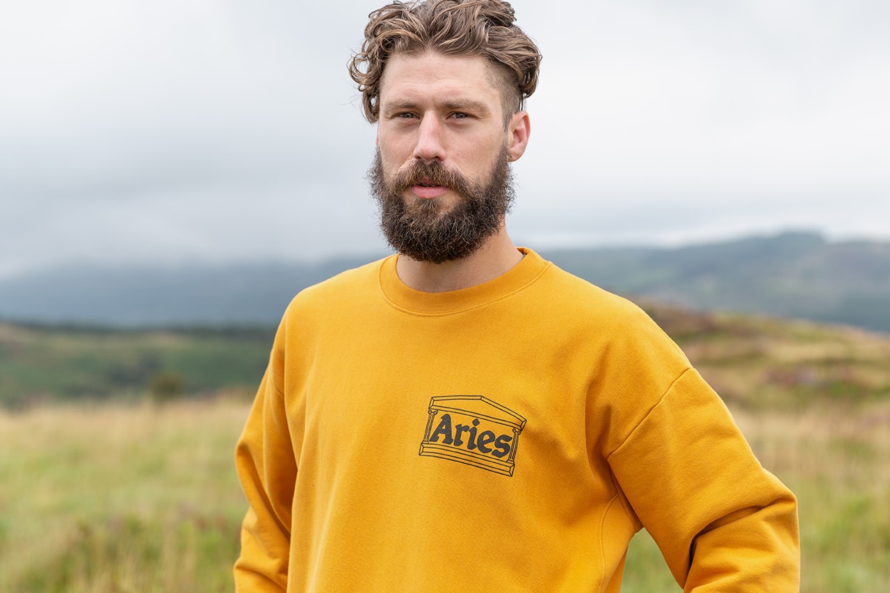 Aries FW21 Lookbook by Working Classes Heroes where to buy uk retailer photoshoot lake district