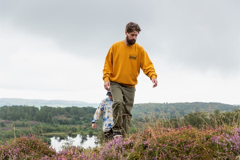 Aries FW21 Lookbook by Working Classes Heroes where to buy uk retailer photoshoot lake district