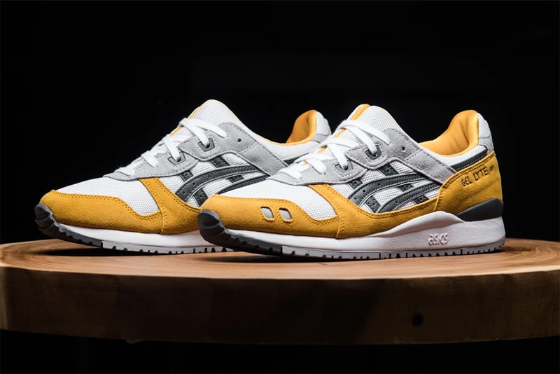 asics gel lyte iii sunflower carrier grey release info store list buying guide photos price. 