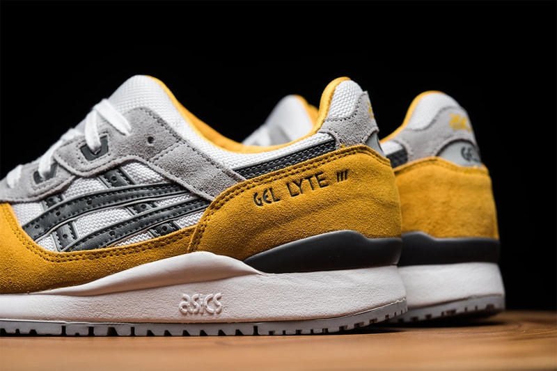 asics gel lyte iii sunflower carrier grey release info store list buying guide photos price. 