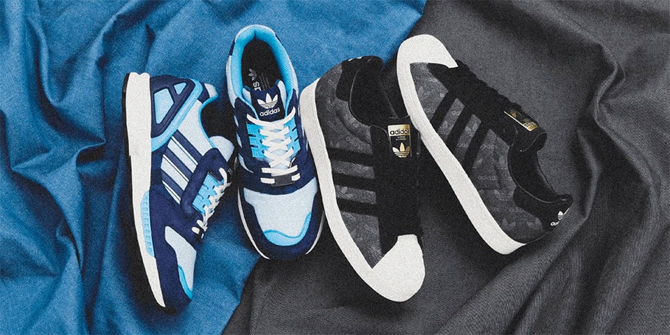 Atmos X Adidas Originals Zx 8000 Superstar Denim Pack Hypebeast