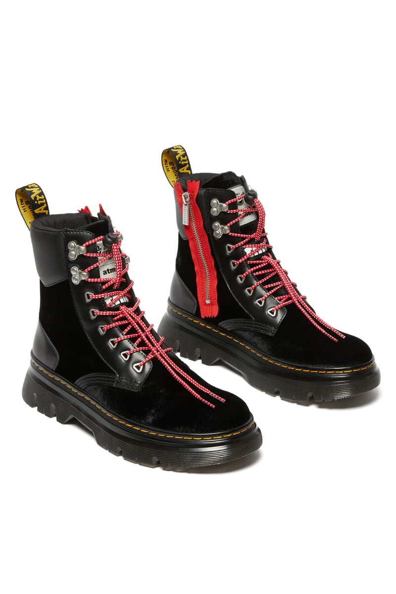 atmos dr martens tarik zip boot anime official release date info photos price store list buying guide