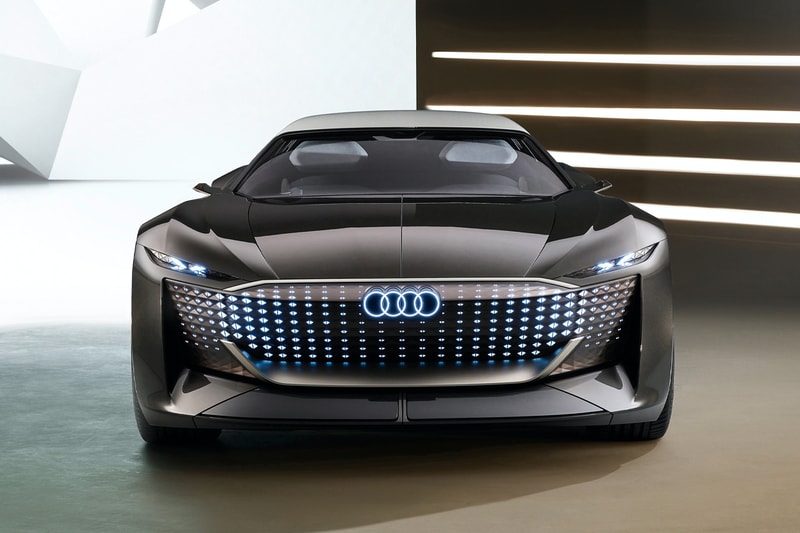 Audi Skysphere Concept Is a Futuristically Sleek EV Roadster shape shiffting electric powered luxury wheelbase auto union 