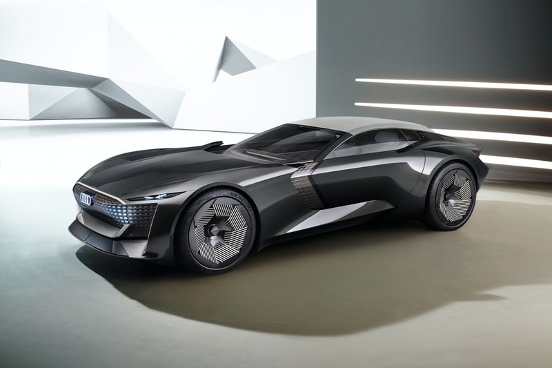 Audi Skysphere Concept Is a Futuristically Sleek EV Roadster shape shiffting electric powered luxury wheelbase auto union 