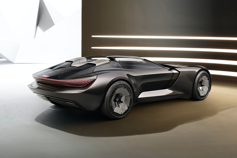 Audi Skysphere Concept Is a Futuristically Sleek EV Roadster shape shiffting electric powered luxury wheelbase auto union 