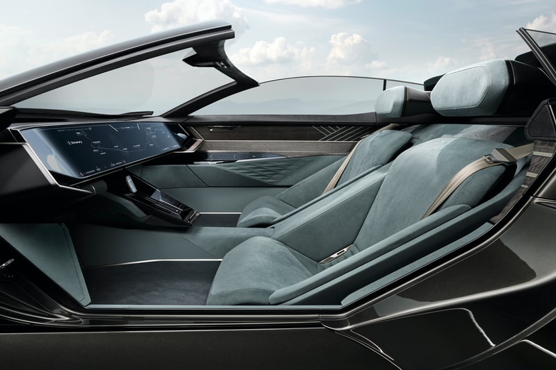 Audi Skysphere Concept Is a Futuristically Sleek EV Roadster shape shiffting electric powered luxury wheelbase auto union 