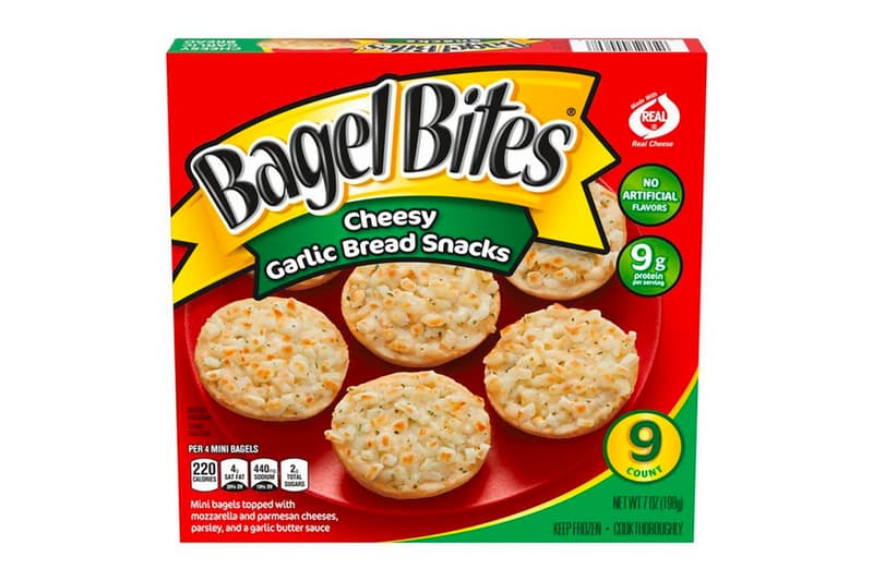 Bagel Bites Cheesy Garlic Bread Flavor Release Frozen Food Food & Beverage Cheese Garlic Butter