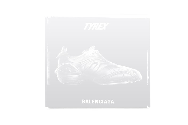 Balenciaga X-Pander Triple S Track Sneaker Tyrex Laser Cube Crystal Glass Homeware Interior Design Demna Gvasalia 3D Sculpture