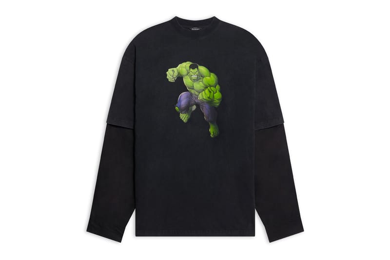 balenciaga hulk shirt