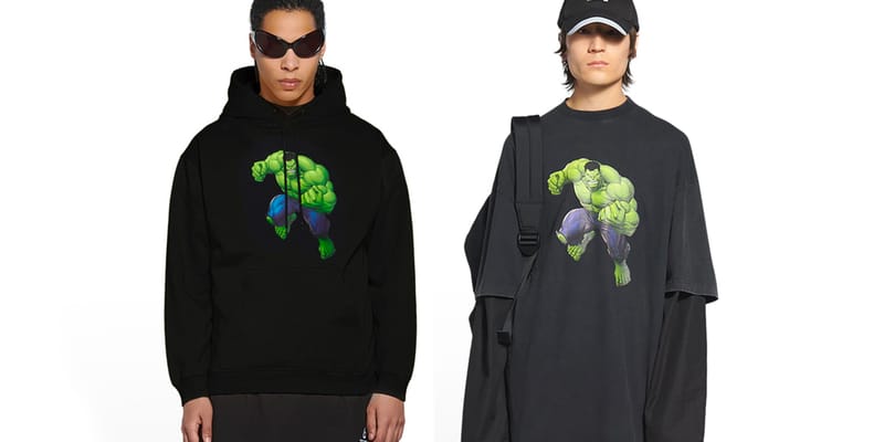 balenciaga hulk shirt