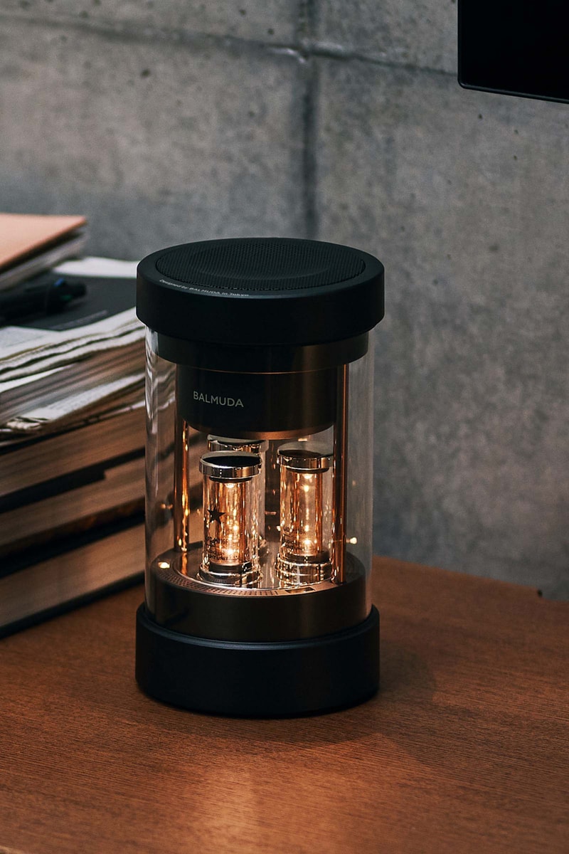 BALMUDA The Speaker 360-Degree Audio Home Wireless Lanterns Nixie Tube Lights Interior LED 77mm Full Range Japanese Minimal Design