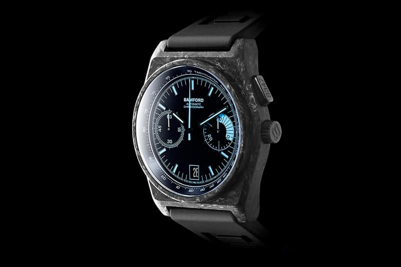 Bamford London Adds Forged Carbon Monopusher Chronograph to its Collection