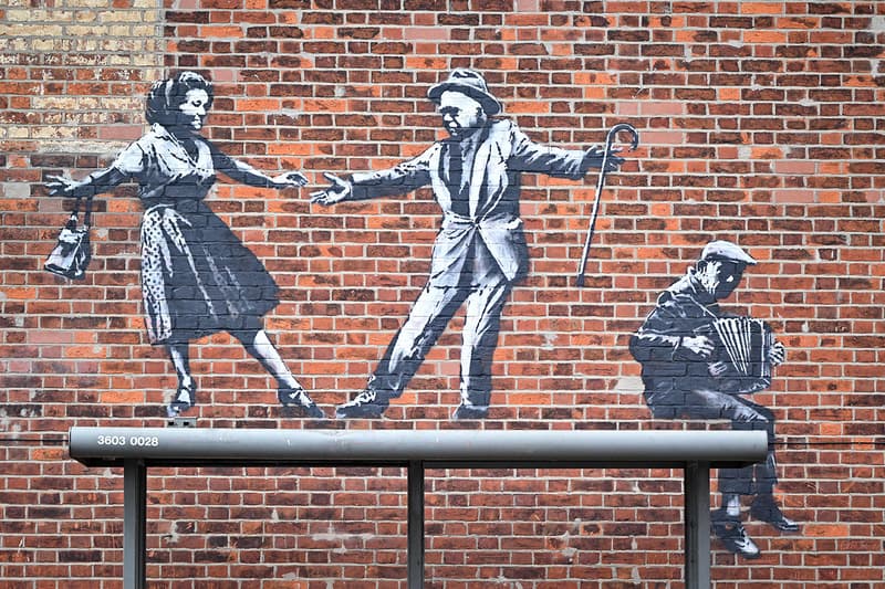 Banksy New Murals and Installations Five England Coastal Towns Lowestoft Gorleston Oulton Broad Cromer Great Yarmouth