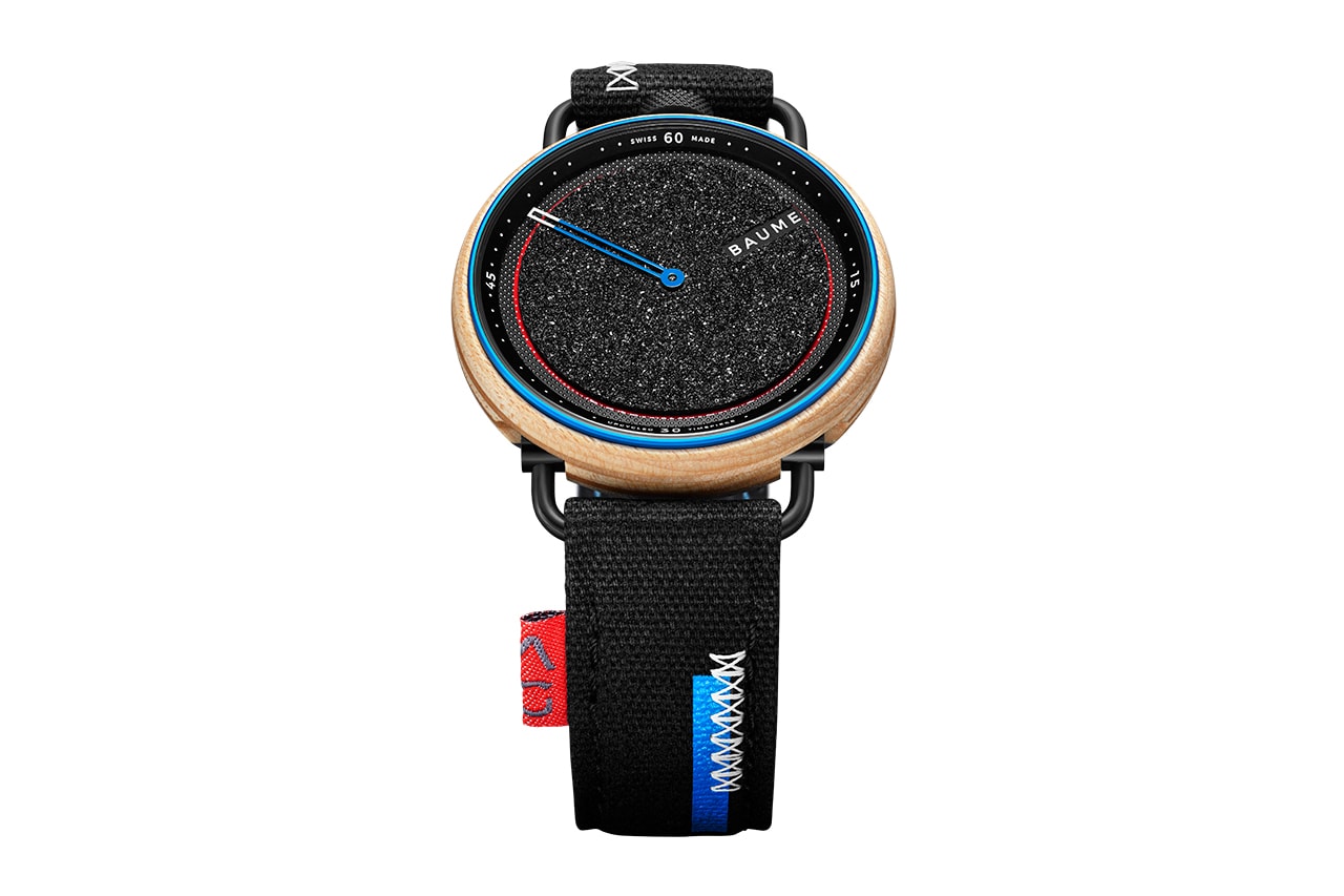 Baume Collaboration With Skateboarder Aurelien Giraud Makes Watch Case Made From Plywood Skateboard Decks