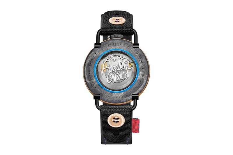 Baume Collaboration With Skateboarder Aurelien Giraud Makes Watch Case Made From Plywood Skateboard Decks