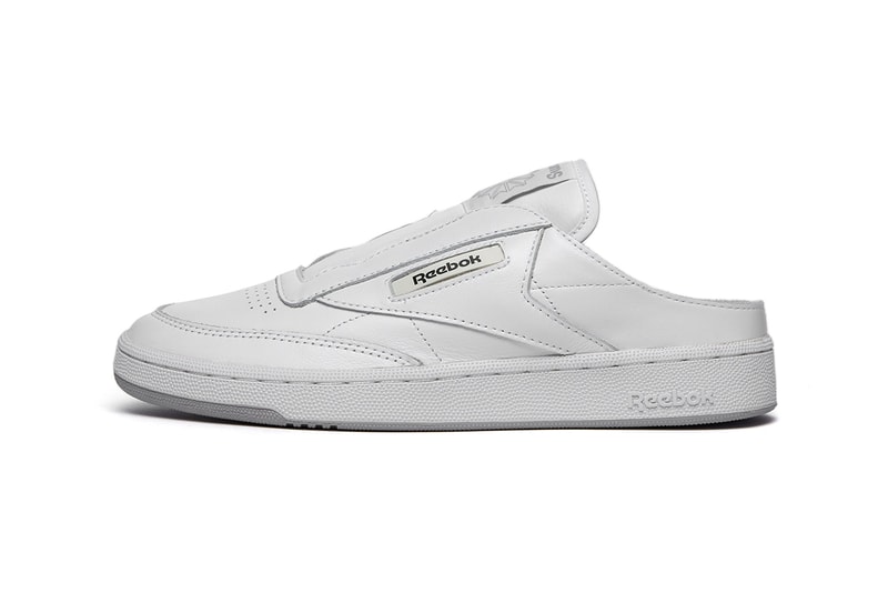 beams reebok club c laceless mule white grey ftwr release information details gx3853