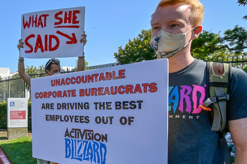 Blizzard President Steps down allegations sexual misconduct lawsuit co-lead executives vicarious Jen Oneal Mike Ybarra abuse frat house fair female male news