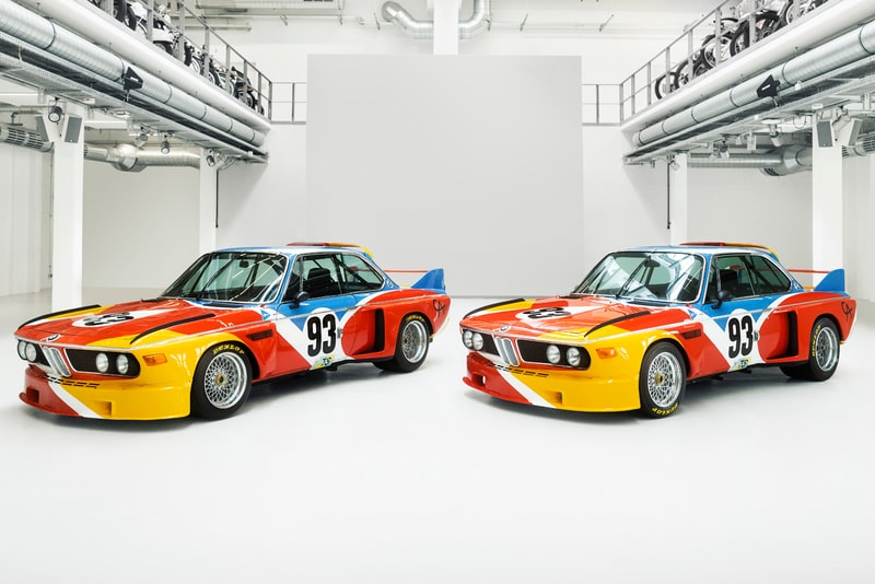 BMW 3.0 CSL "Batmobile" Art Car Alexander Calder Original 1975 "Artist's Proof" Example Le Mans Racer Cars Arts