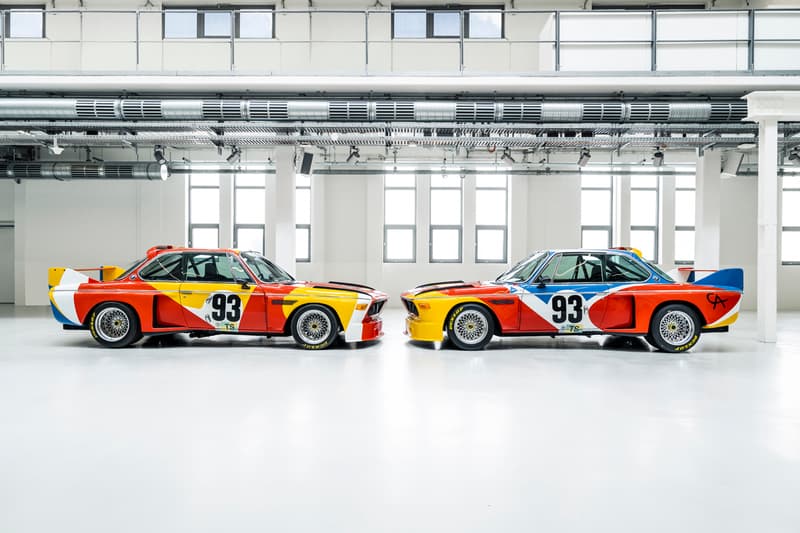 BMW 3.0 CSL "Batmobile" Art Car Alexander Calder Original 1975 "Artist's Proof" Example Le Mans Racer Cars Arts