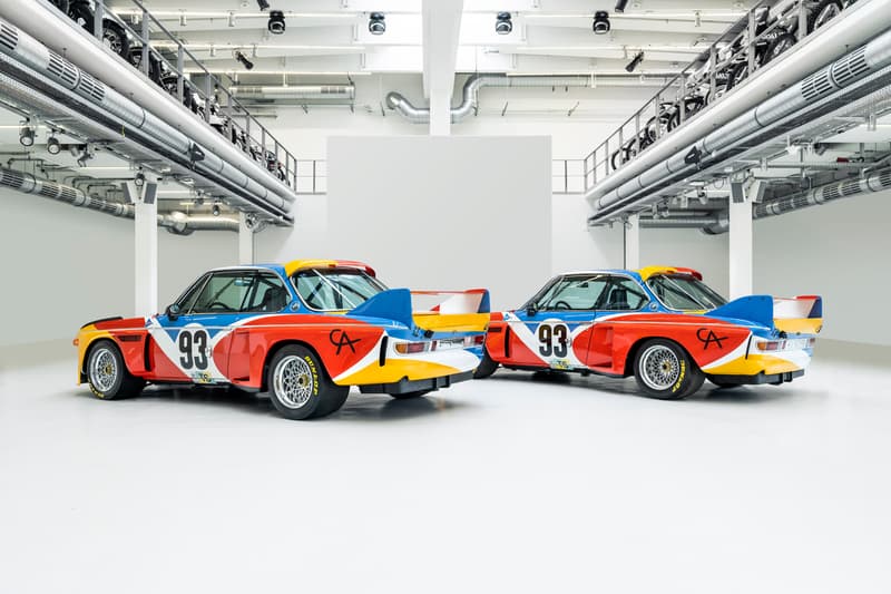 BMW 3.0 CSL "Batmobile" Art Car Alexander Calder Original 1975 "Artist's Proof" Example Le Mans Racer Cars Arts