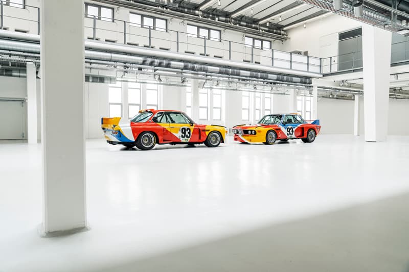 BMW 3.0 CSL "Batmobile" Art Car Alexander Calder Original 1975 "Artist's Proof" Example Le Mans Racer Cars Arts