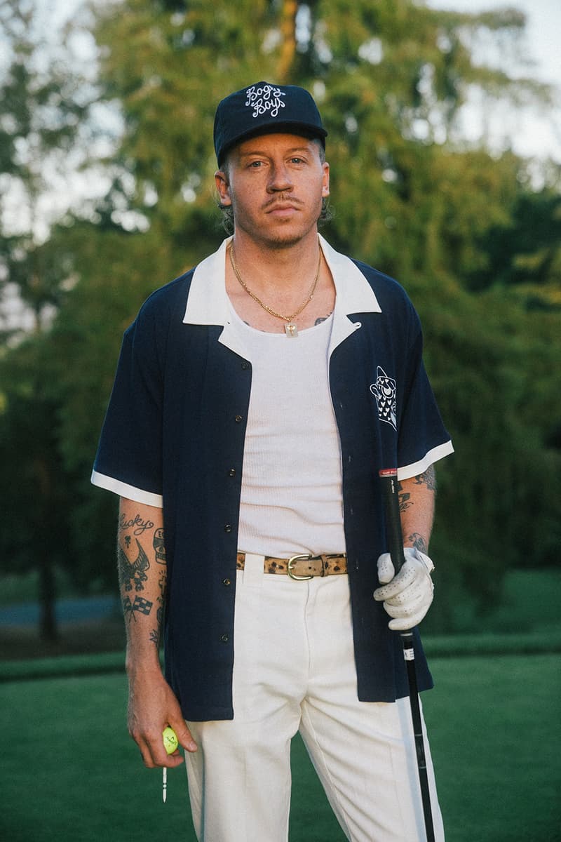 Macklemore's Bogey Boys End of Summer 2021 Collection t-shirts accessories button ups polos
