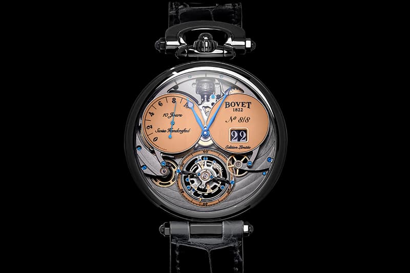 Bovet Adopts Second More Modern House Style Using Materials and Super-LumiNova