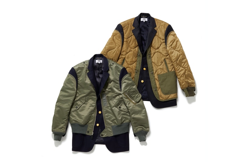 Brooks Brothers and Junya Watanabe Man Reveal Latest Militaristic Blazers collaboration release info eYe COMME des GARCONS JUNYA WATANABE MAN japan tokyo omotesando british 