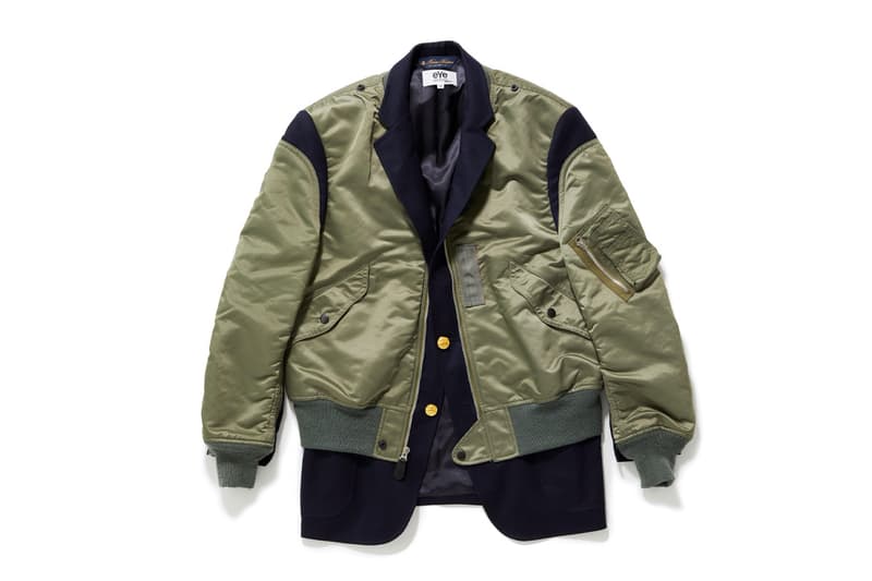 Brooks Brothers and Junya Watanabe Man Reveal Latest Militaristic Blazers collaboration release info eYe COMME des GARCONS JUNYA WATANABE MAN japan tokyo omotesando british 