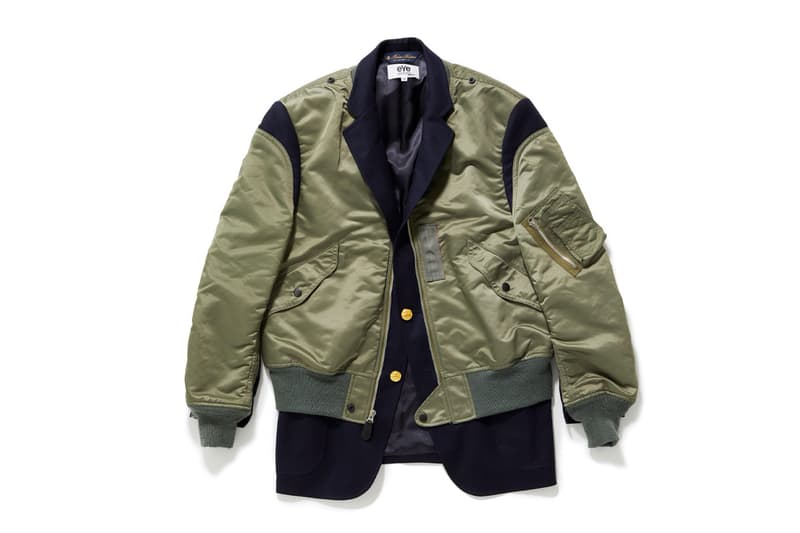 Brooks Brothers and Junya Watanabe Man Reveal Latest Militaristic Blazers collaboration release info eYe COMME des GARCONS JUNYA WATANABE MAN japan tokyo omotesando british