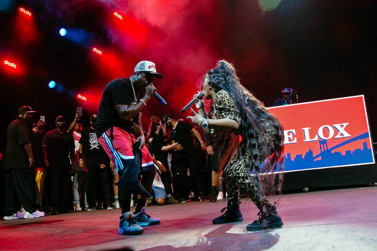 Take a Look at Budweiser’s Celebrate Biggie Concert With Lil Kim, Busta Rhymes and the Lox brooklyn rap royalty prospect park bandshell 